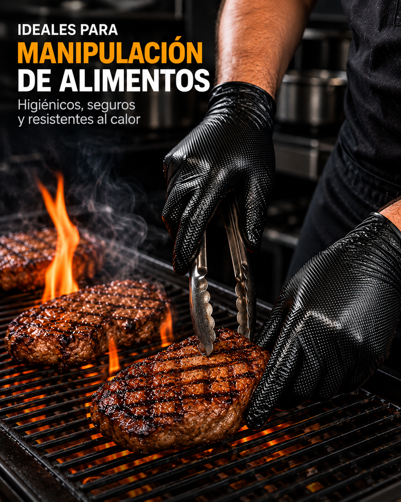 Guantes de Nitrilo Texturizados